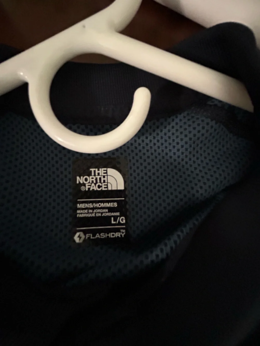 The North Face Flashdry Men's Polo Shirt - Dark Blue
